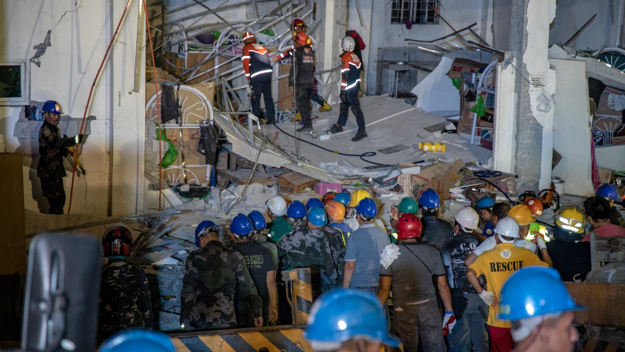 Земетресение с магнитуд 6 разтърси днес Филипините съобщи Американският геофизичен