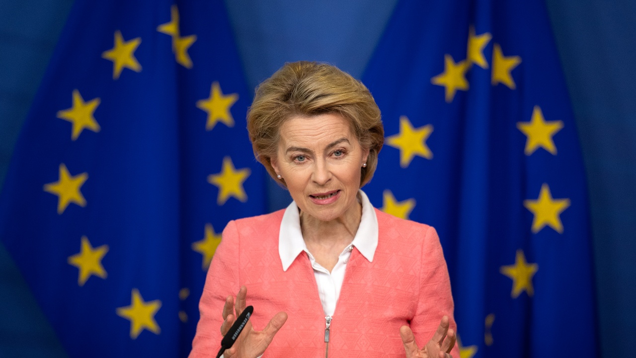 Урсула фон дер Лайен обяви нов пакет от 1,2 млрд. евро финансова помощ за Украйна