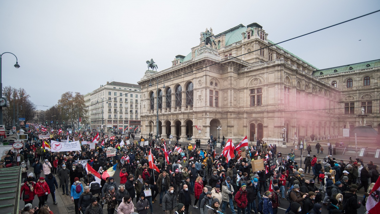 Австрия отменя локдауна за неваксинираните