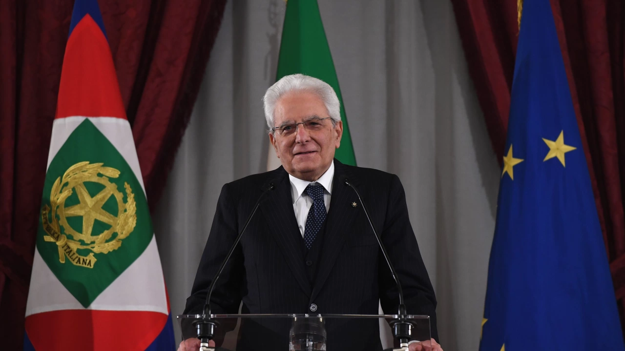 Италианският президент Серджо Матарела беше преизбран за втори седемгодишен мандат