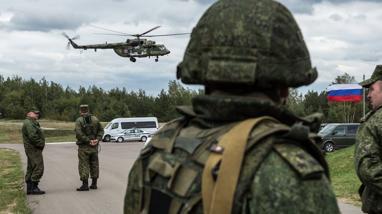Руските сили в Приднестровието - отцепнически молдовски регион, граничещ с