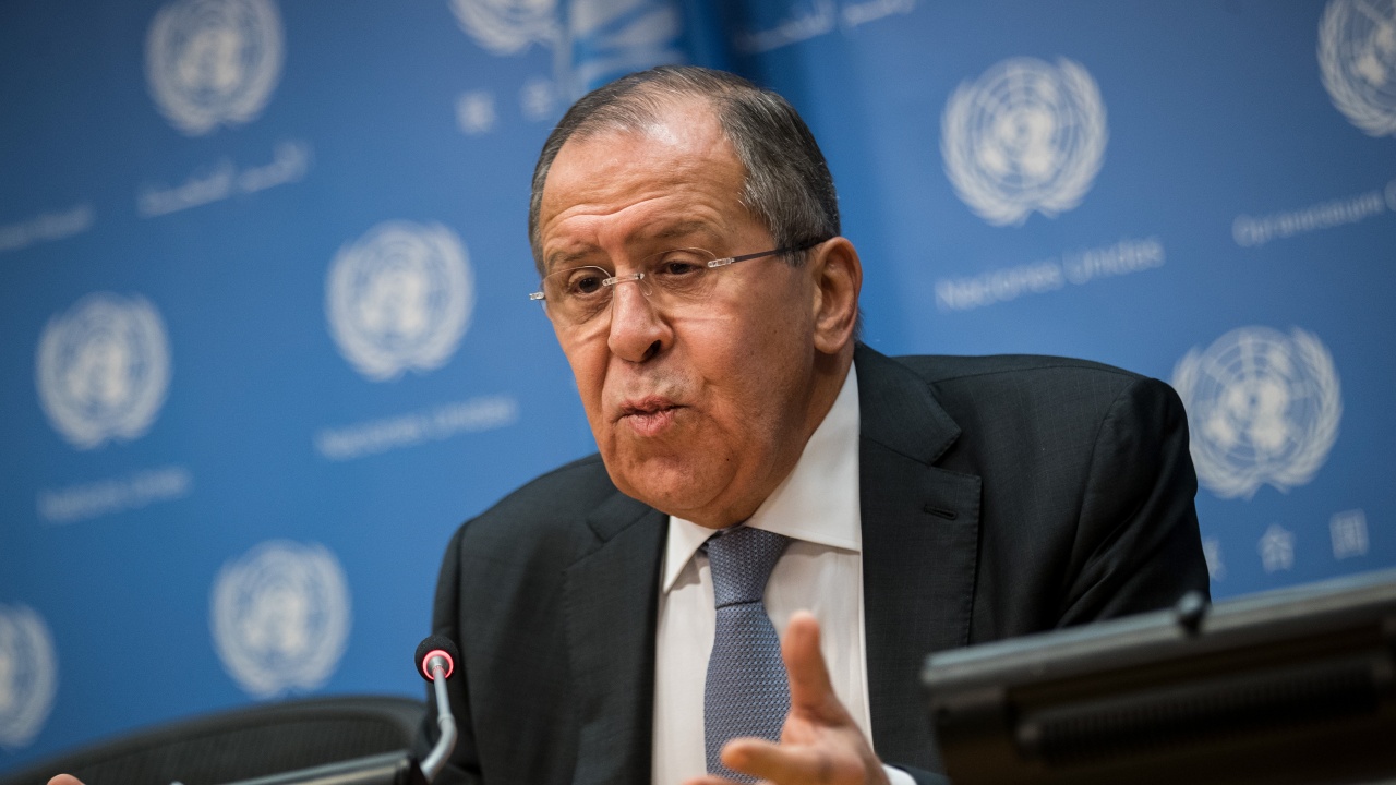 Руският външен министър нарече бълнуване изявлението на Вашингтон, че Русия