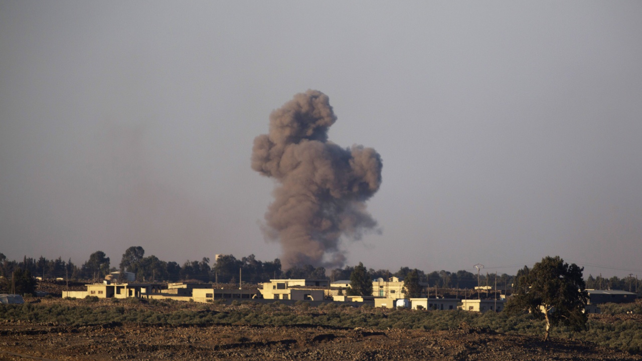 Израел нанесе удари по Сирия в отговор на зенитен обстрел
