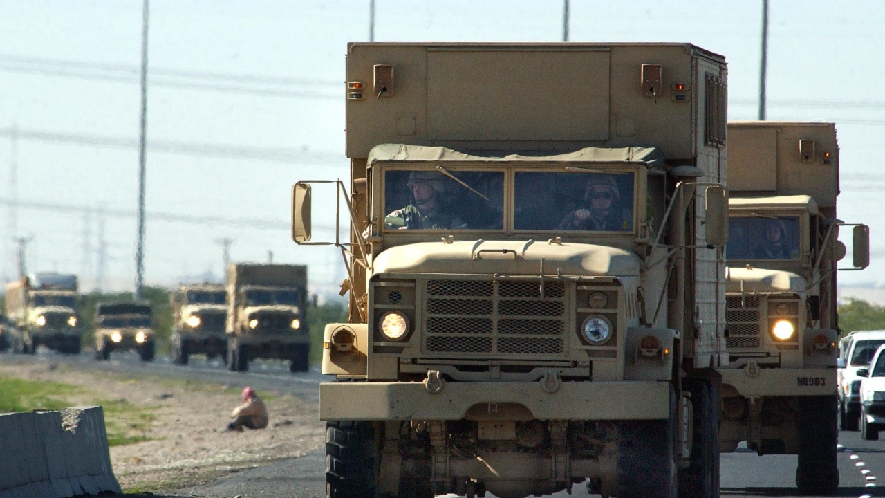 Военни автоколони на САЩ ще преминат през Чехия