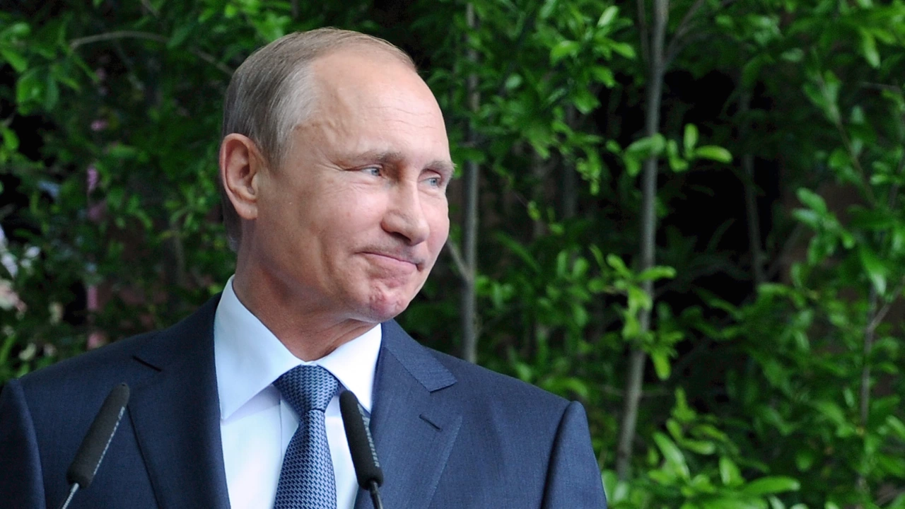 Огромно количество хашиш с лика на руския президент Владимир Путин