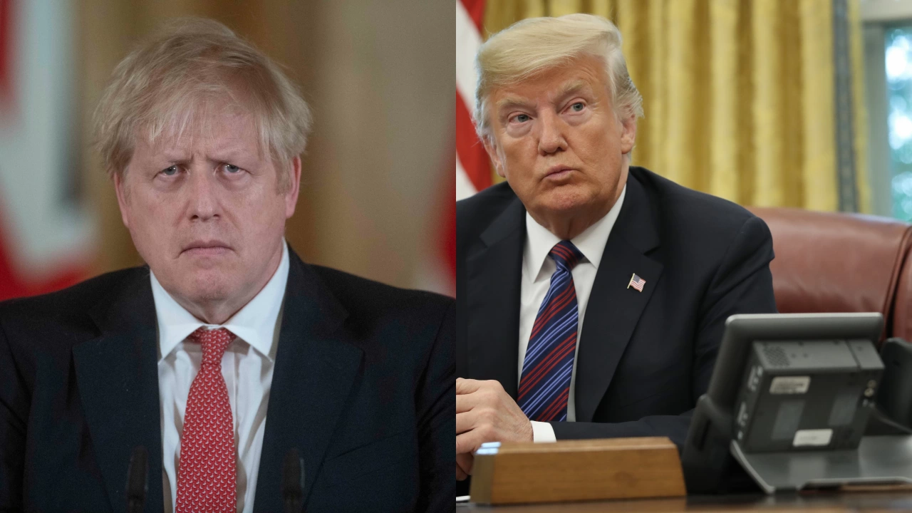 Британският премиер беше сравнен с експрезидента на САЩ Доналд Тръмп
