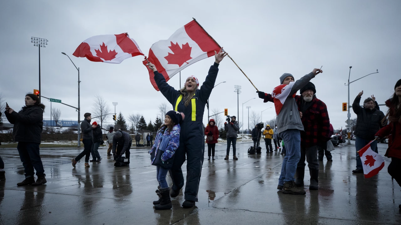 Канадските гранични пунктове не могат и няма да останат блокирани