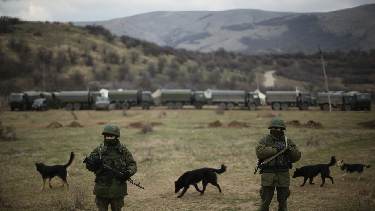 Части на руската механизирана пехота са напуснали Крим след проведени