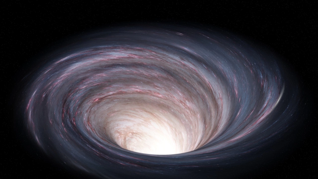 Астрономи идентифицираха свръхмасивна черна дупка в галактика от прах и газ на