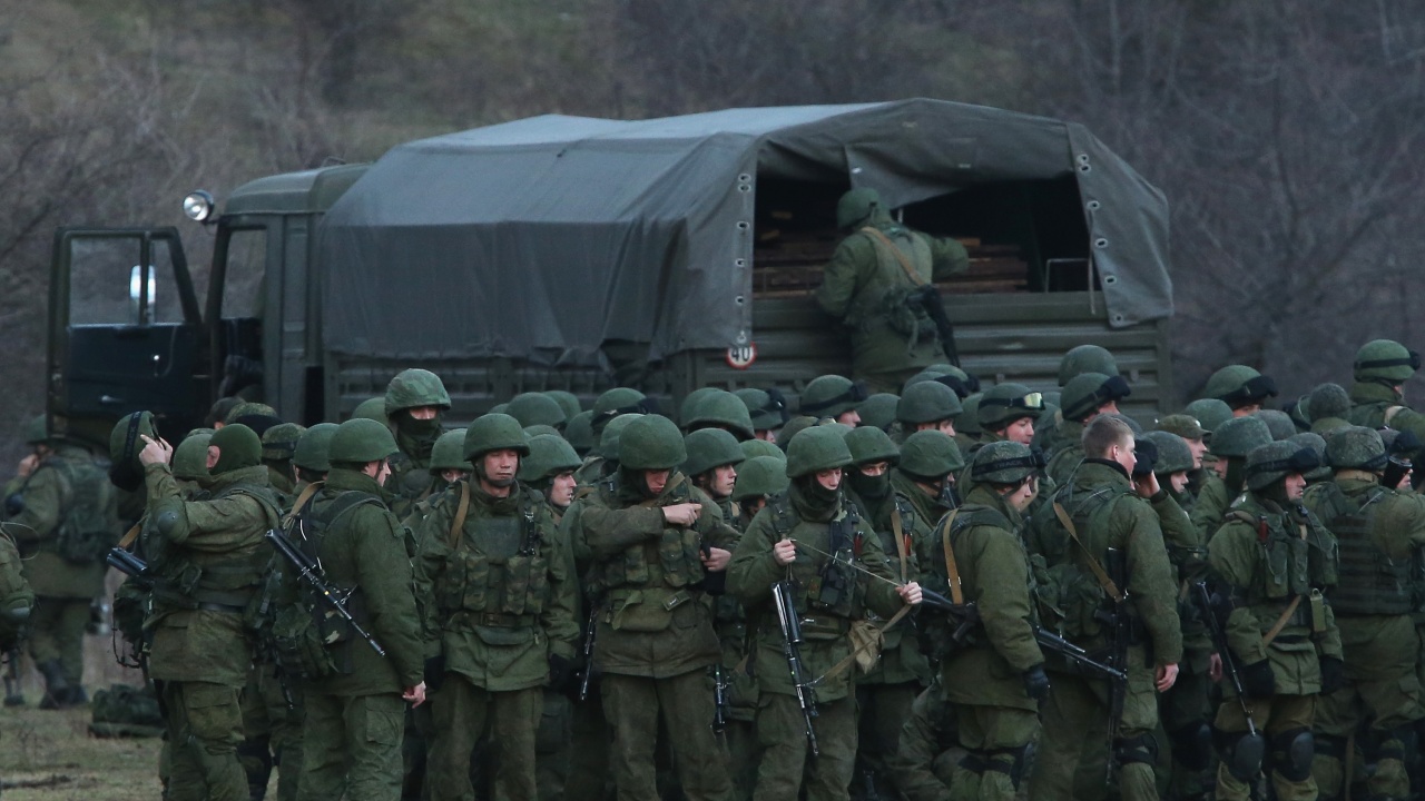  Русия e струпала към Украйна задоволително войски, с цел да я превземе цялата 