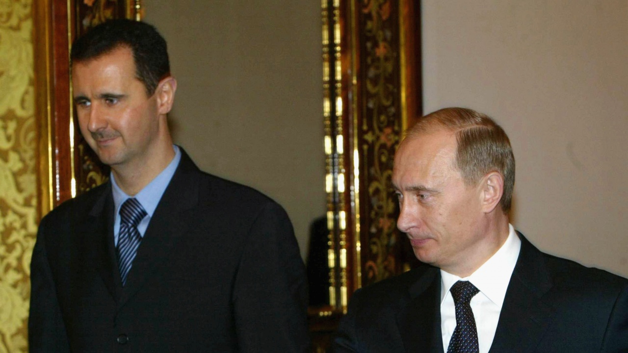  Путин благодари на сирийския президент за поддръжката 