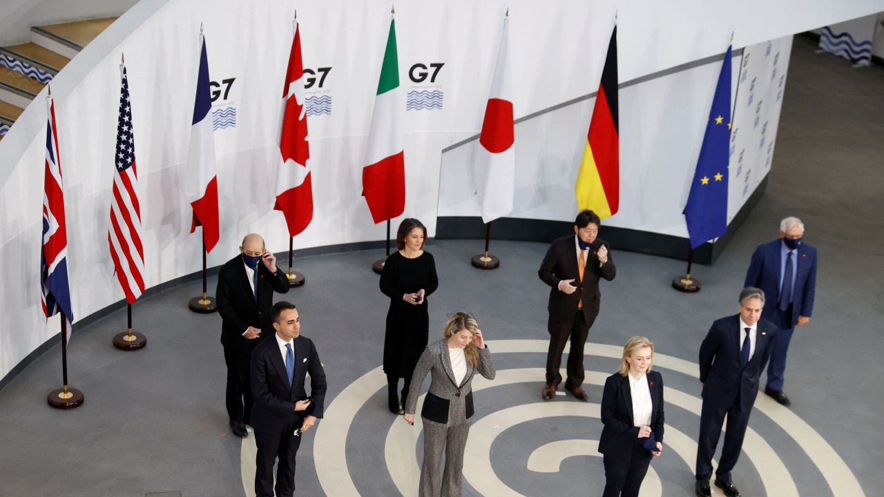 Лидерите на Г-7 казаха днес, че западните съюзници са решили