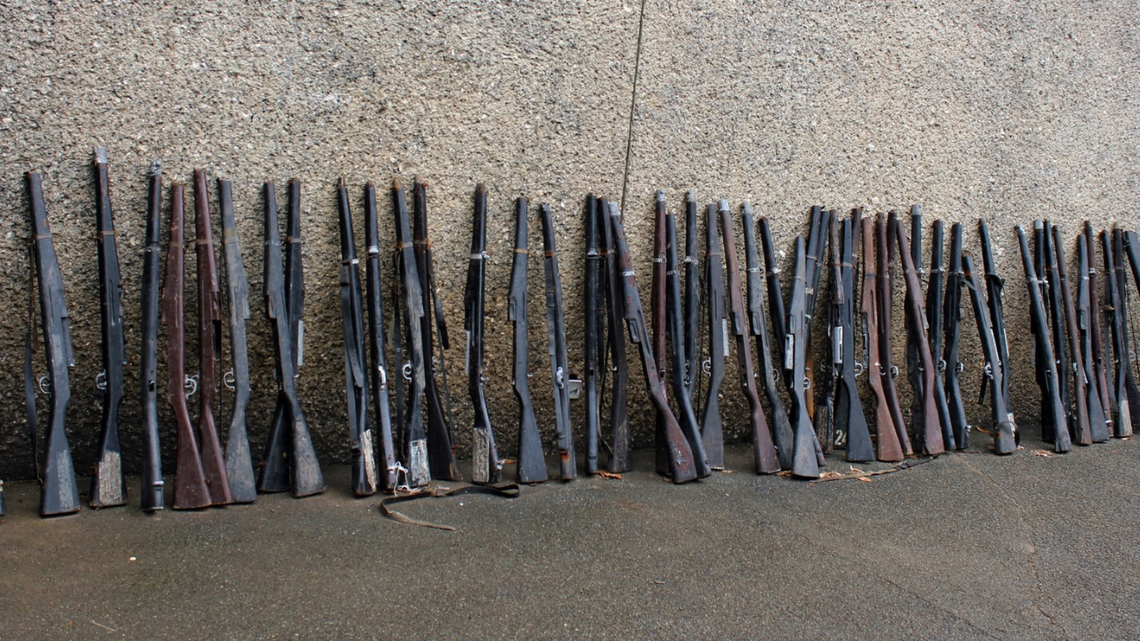 Самоделни пушки и пистолети спипаха при акция във Вършец