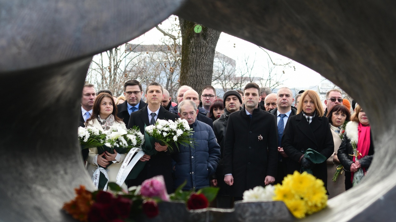 Възпоменателна церемония по повод Деня на спасяването на българските евреи се състоя в София