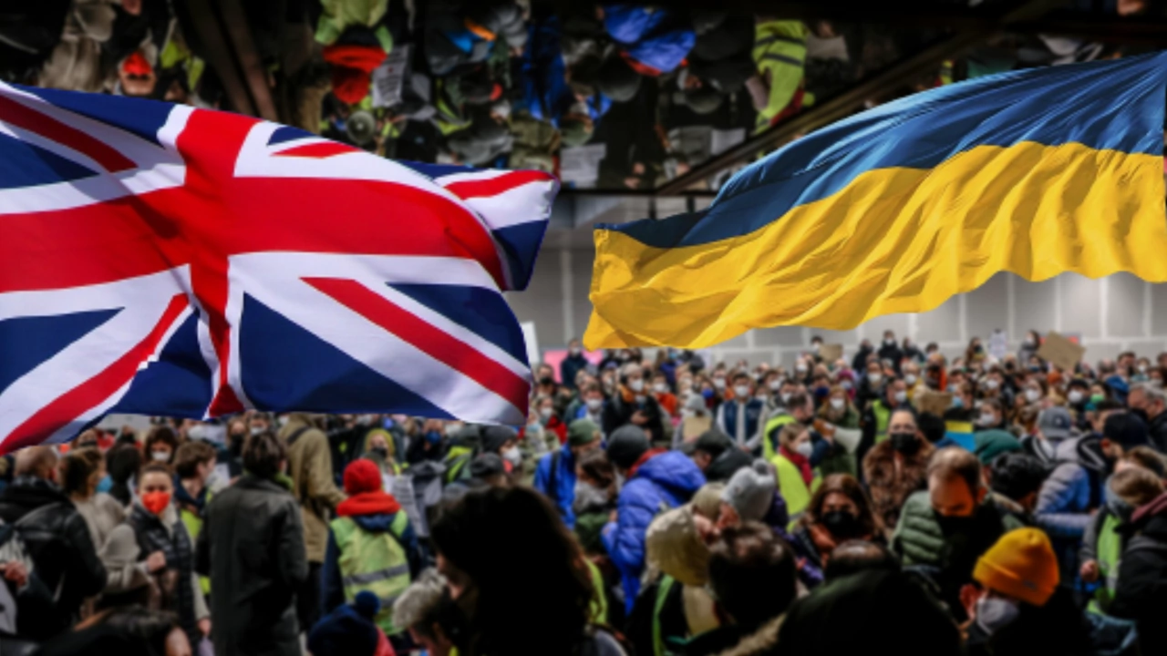 Посланикът на Украйна в Лондон заяви днес че 100 000