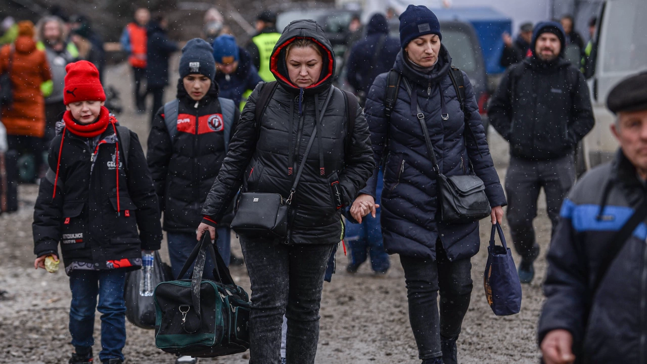 Близо 5800 украински граждани са влезли в България през последното