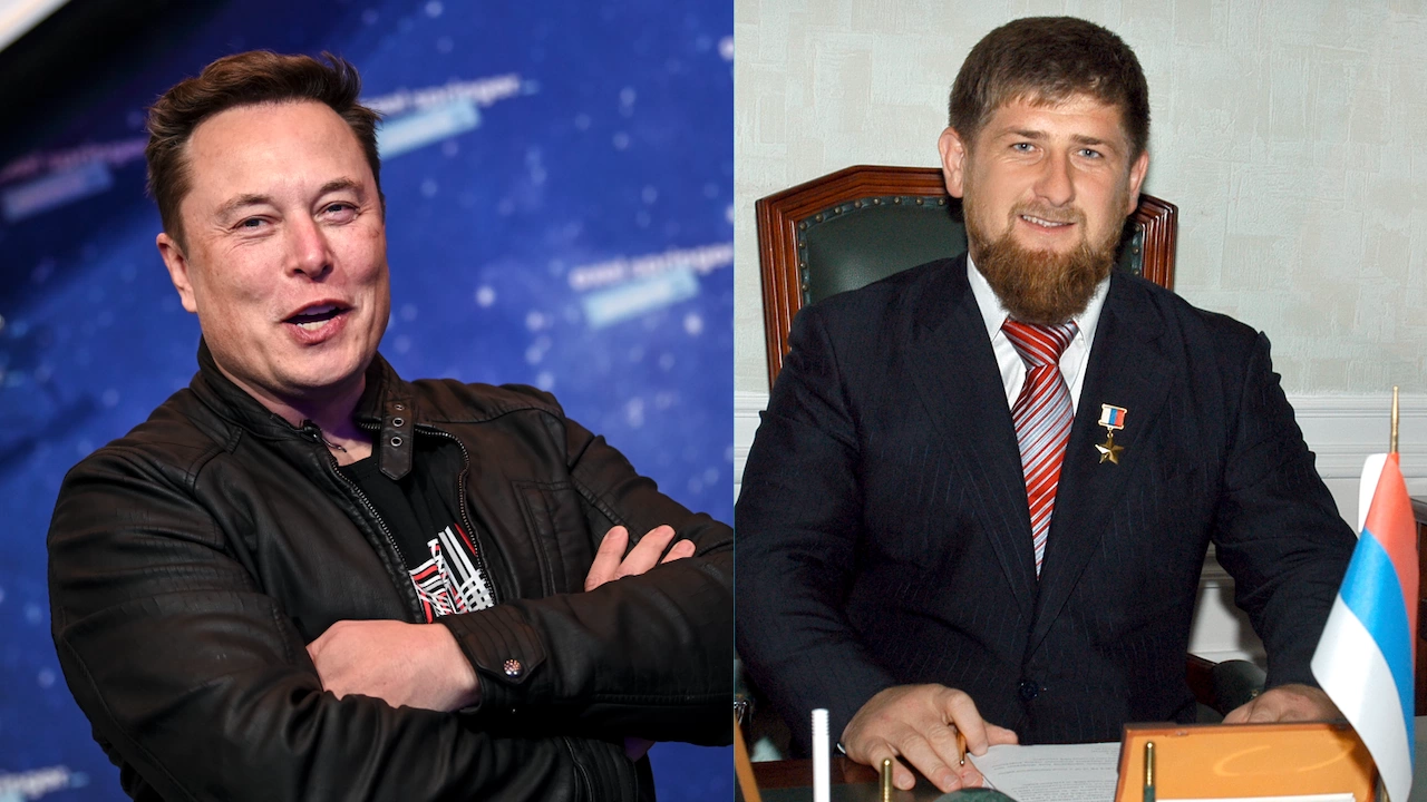 Лидерът на Чеченската република Рамзан Кадиров даде съвет на милиардера Илън