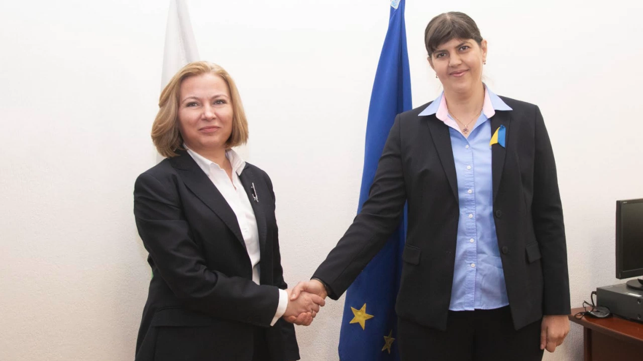 Министърът на правосъдието проведе среща с европейския главен прокурор Лаура