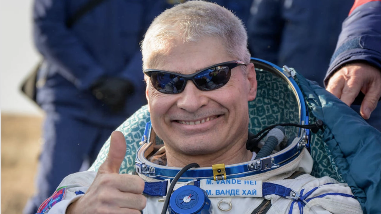 Астронавтът Марк Ванде Хай който се завърна на Земята с
