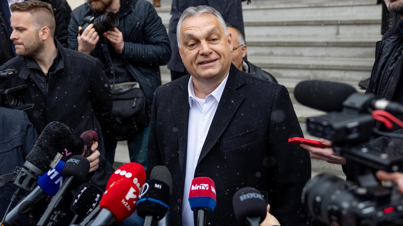 Министър-председателят на Унгария обяви победа на произведените вчера парламентарни избори,