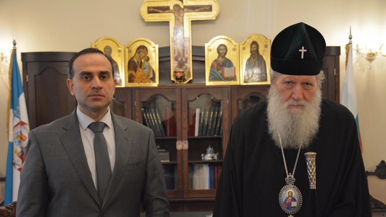 Патриарх Неофит прие посланика на Азербайджан у нас Хюсейн Хюсейнов