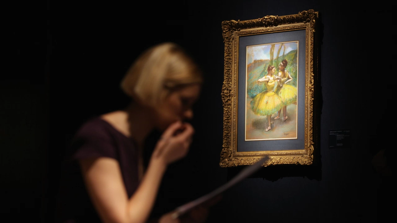 Лондонската национална галерия преименува картината на известния френски импресионист Едгар