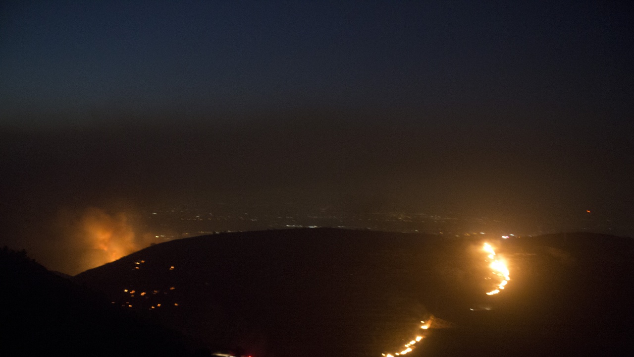 Няколко горски пожара горят в Северна Италия