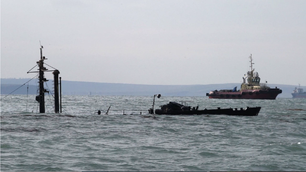 Българският кораб в Мариупол е защитен защото е с висок