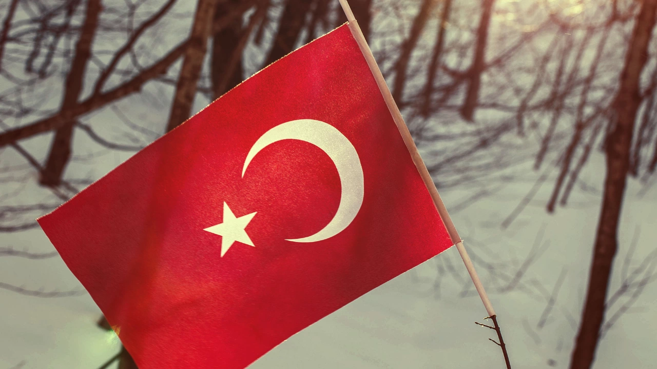 Сняг заваля в турския средиземноморски окръг Анталия предадоха телевизиите ТРТ Хабер