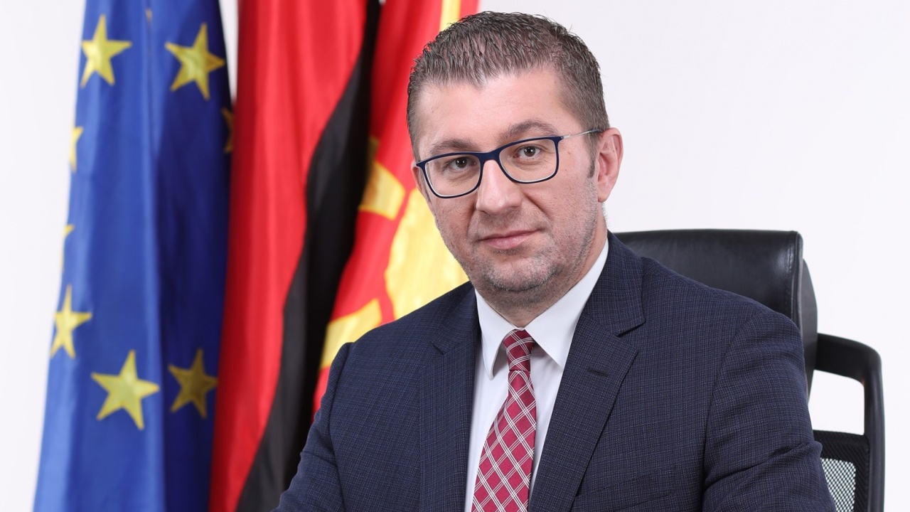 Християн Мицкоски: Вицепрезидентът на България продължава неевропейски да отрича македонското малцинство