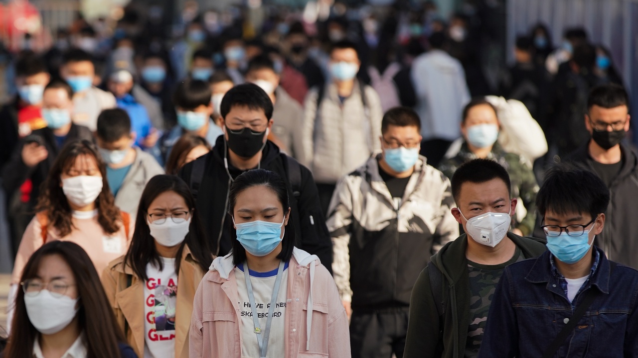 Китай регистрира 21 600 нови случая на заразяване с коронавирус за последното денонощие