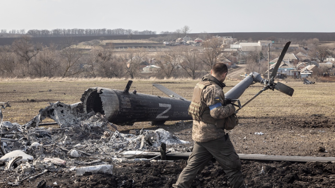 В 55-ия ден от войната в Украйна руските сили започнаха