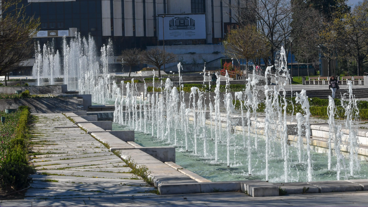 За Великден пускат фонтаните в София
