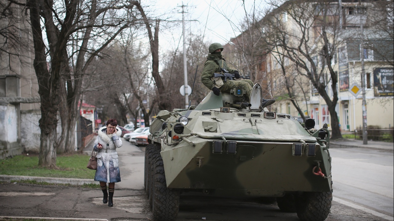 Руските сили държат позиции на няколко места в Източна Украйна,