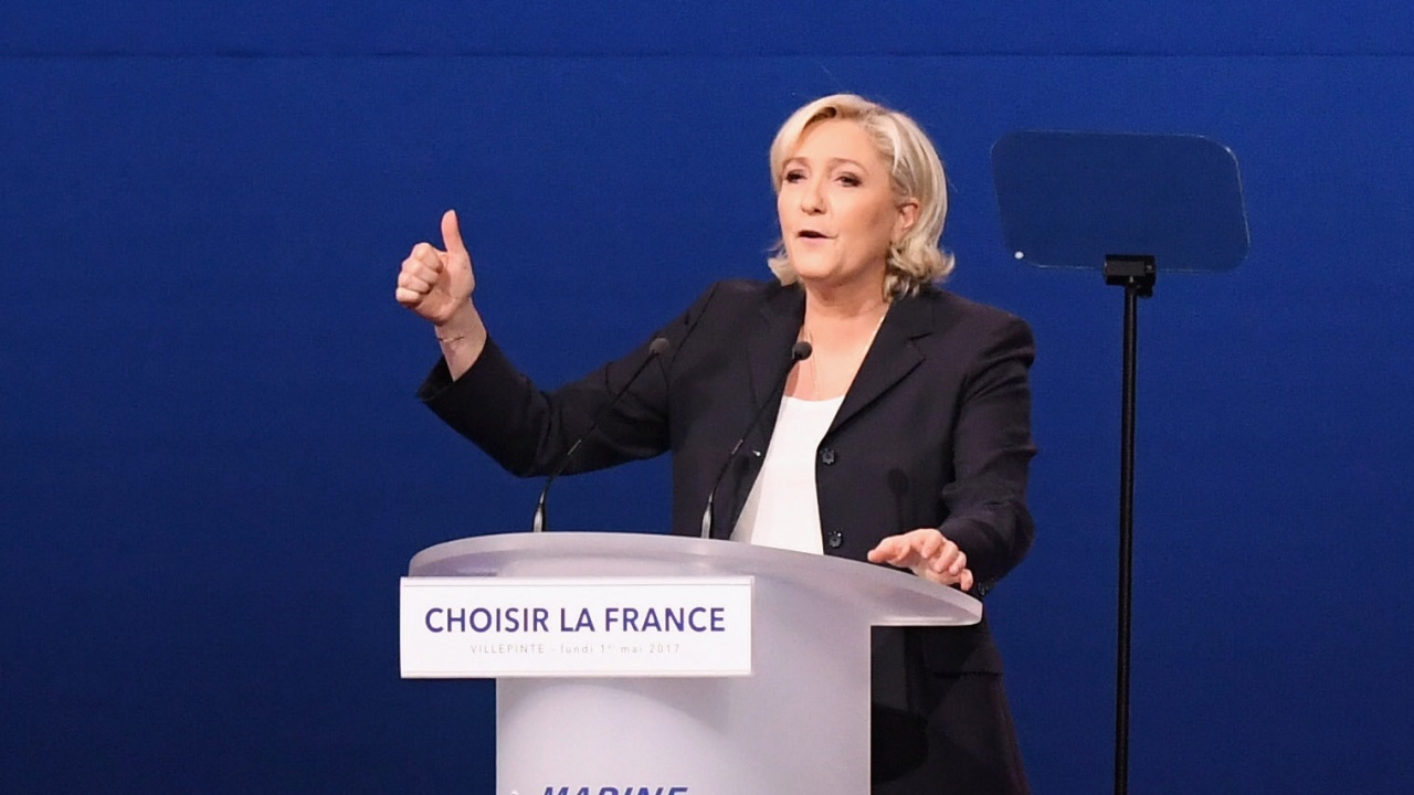 Марин Льо Пен: Резултатите от тази вечер представляват сами по себе си гръмка победа