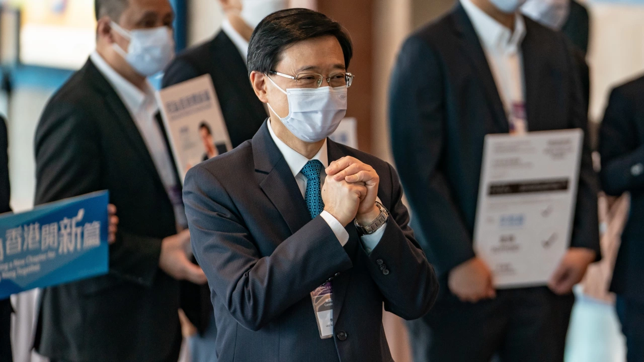 Джон Ли бе избран днес за ръководител на Хонконг който