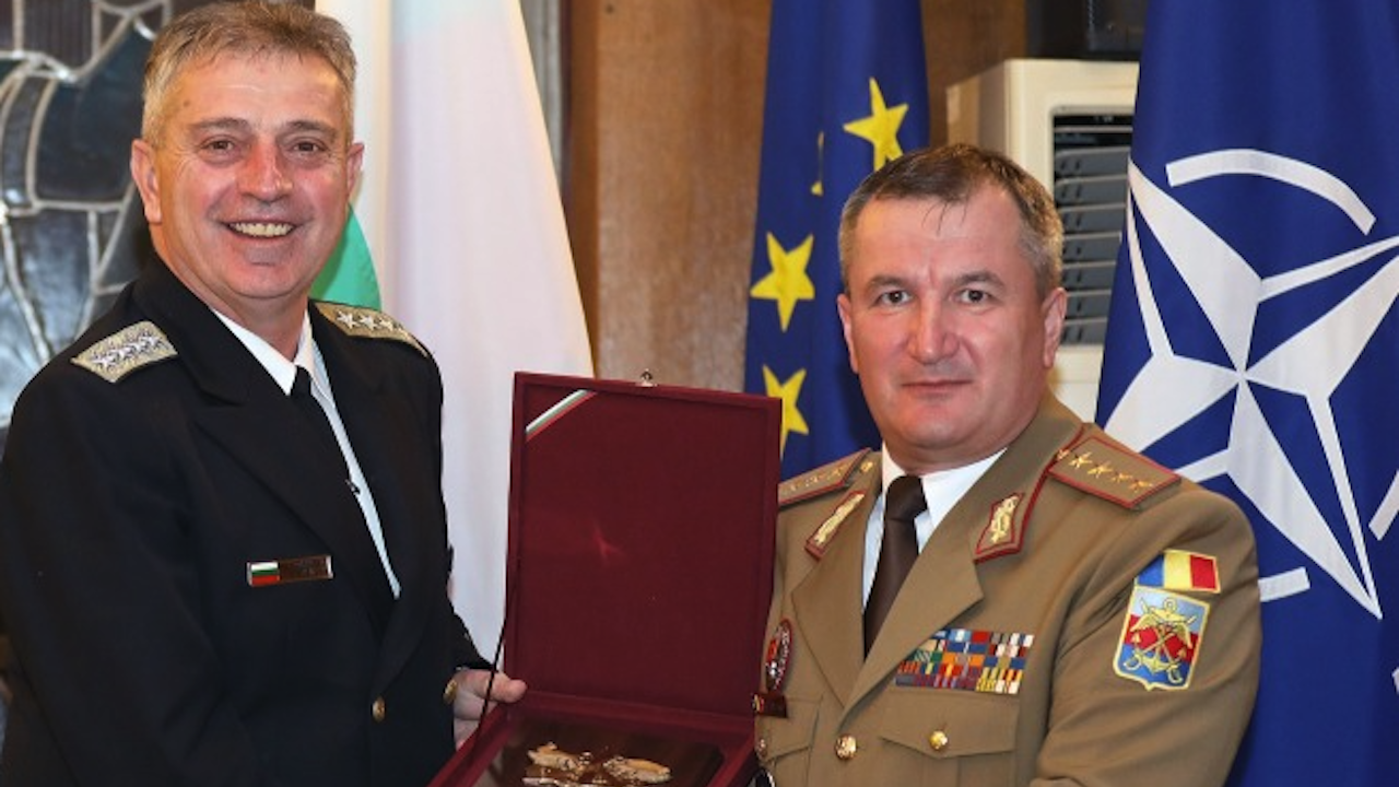 Началникът на Генщаба на румънските въоръжени сили е на двудневно посещение у нас