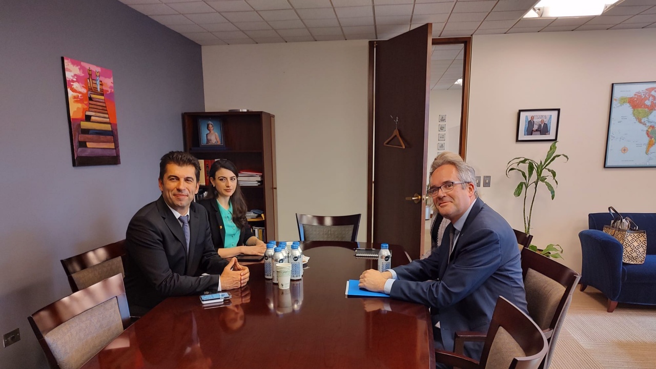 Среща на Световната банка с правителството в София договориха Кирил Петков и президентът на банката