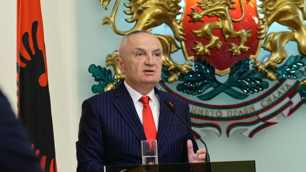 Албанският президент Илир Мета подчерта подкрепата на страната си за