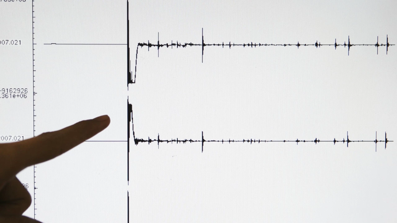 Земетресение с магнитуд 4 1 е регистрирано днес в 18 46 румънско