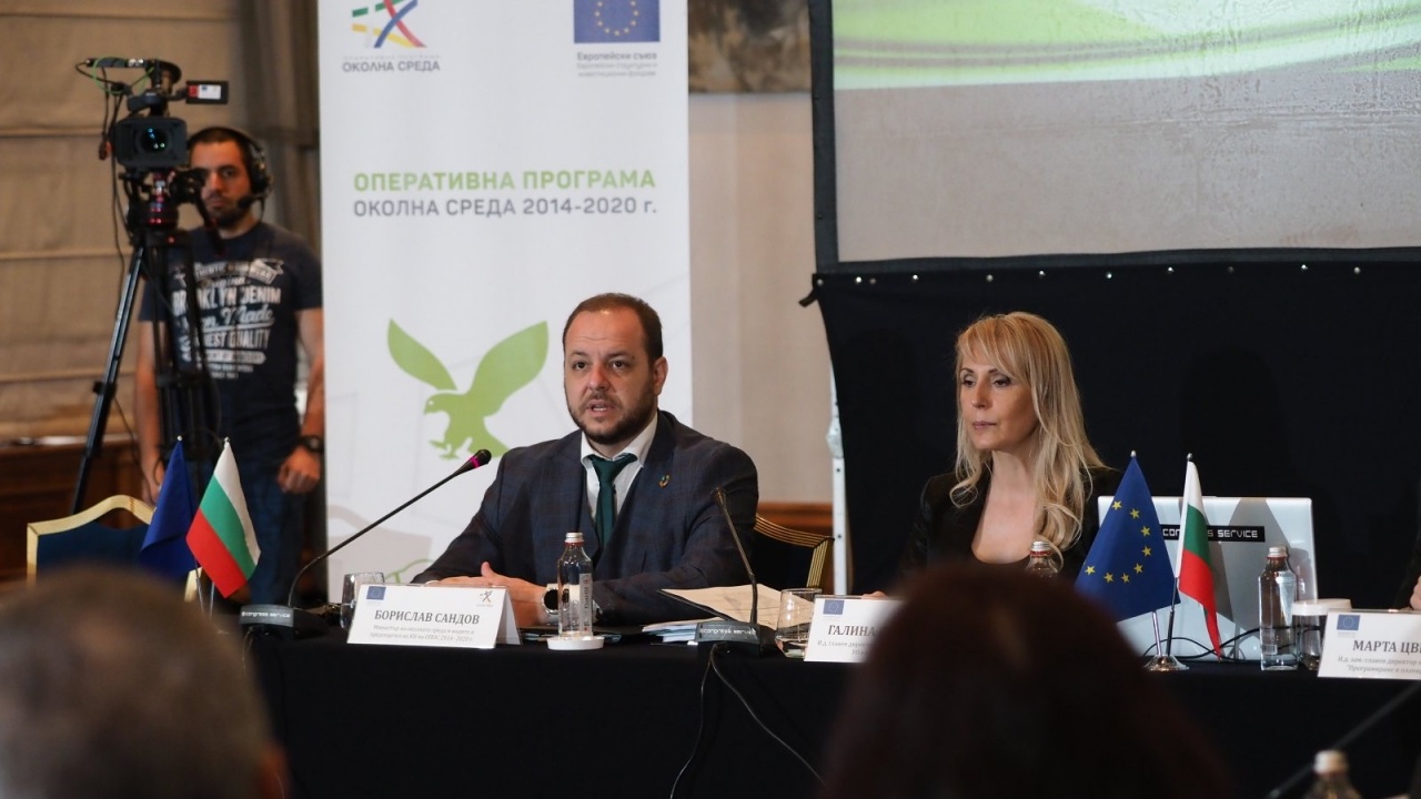 Борислав Сандов: Очаквам по всички проекти на ОПОС 2014 - 2020 г. да се работи с високи темпове