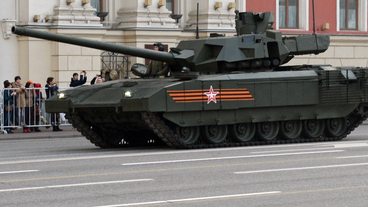 Руски бойни машини за подкрепа на танкове Терминатор бяха изпратени
