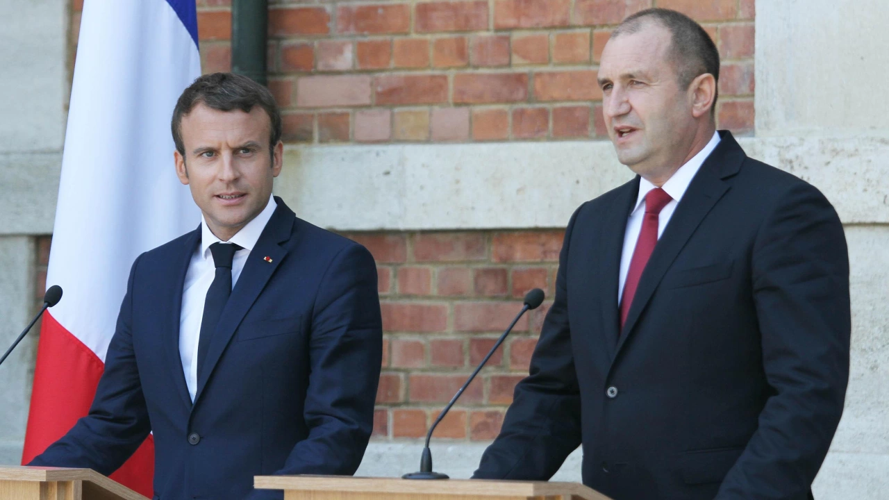 Държавният глава проведе телефонен разговор с президента на Френската република  Европейската