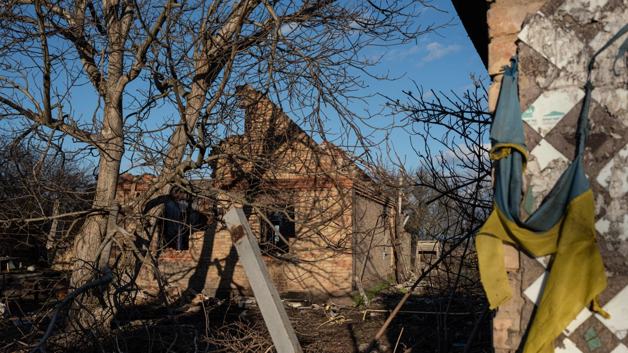 Град Рубежне в района на Луганск е разрушен до основи