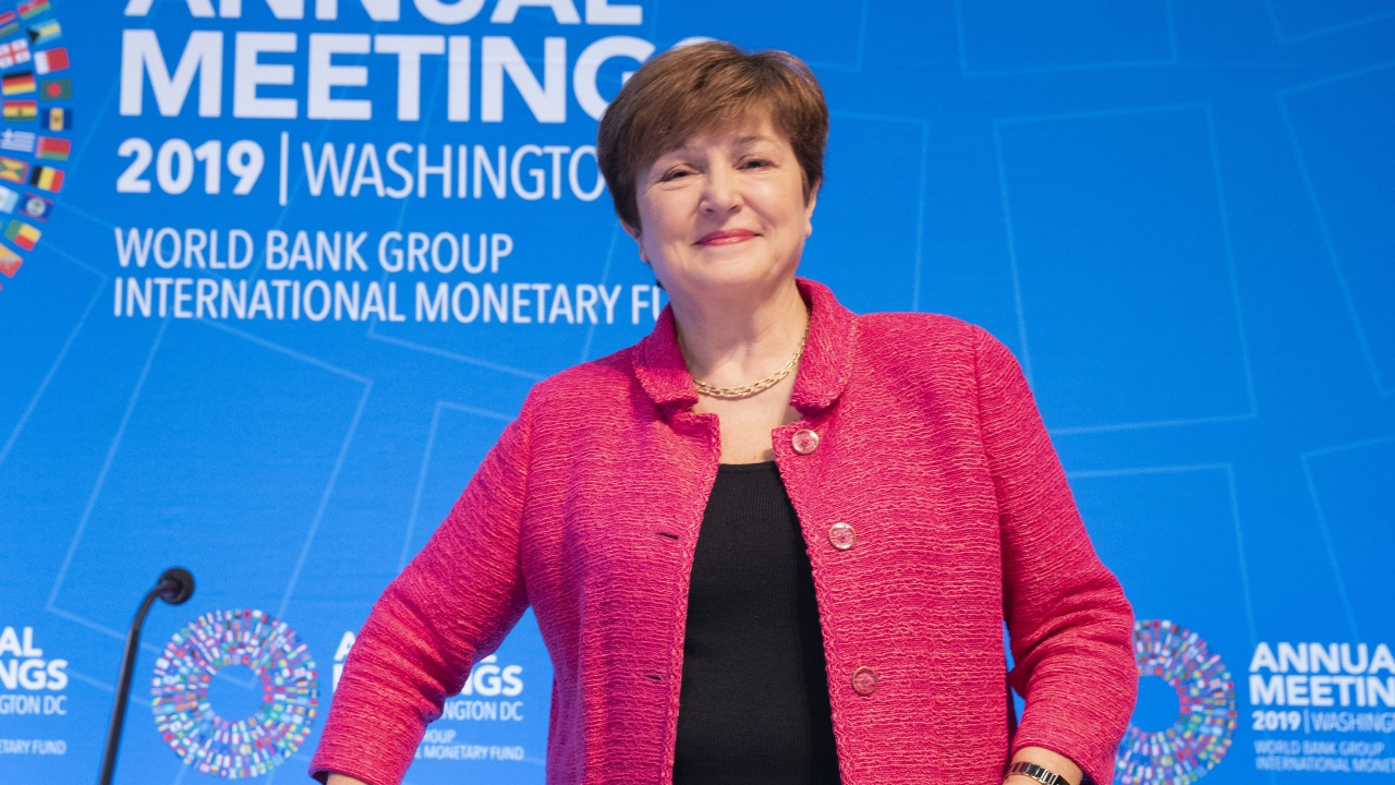 Управляващият директор на Международния валутен фонд (МВФ) Кристалина ГеоргиеваКристалина Иванова