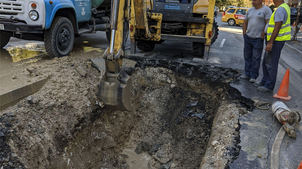 Намаляване на загубите от аварии по магистралния водопровод на Кърджали