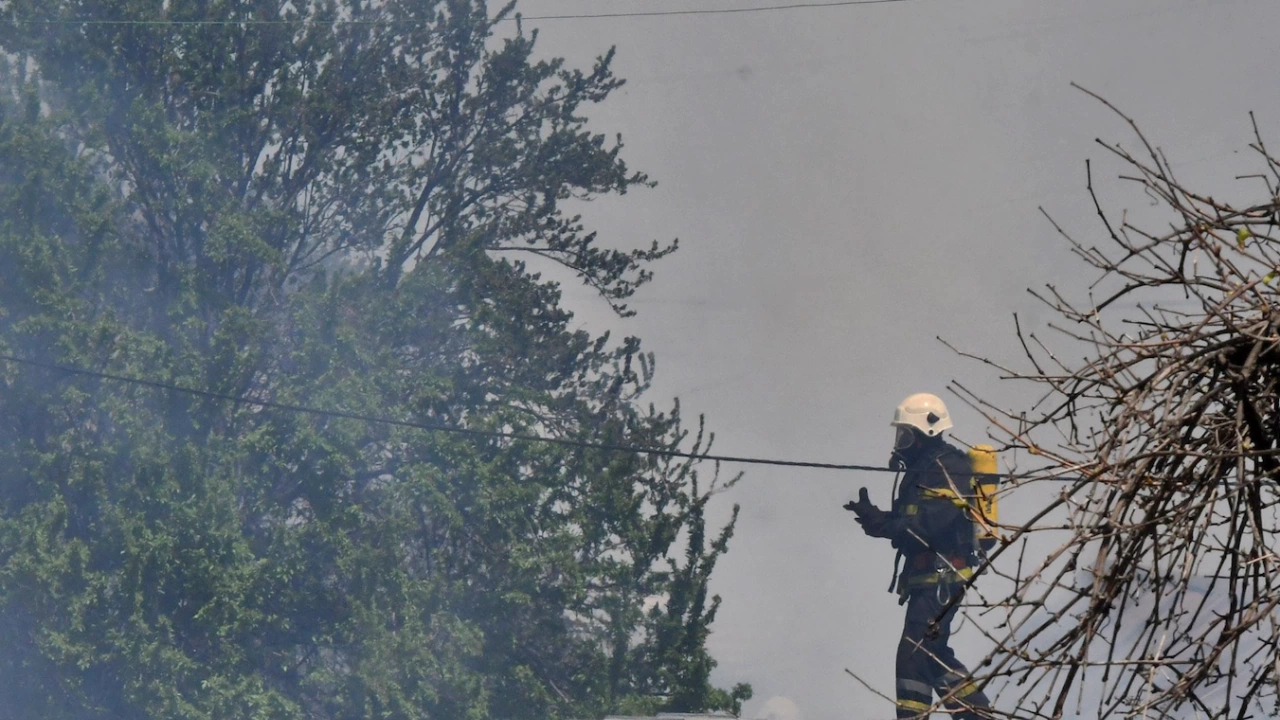 Пожар е възникнал днес в планината край Рилския манастир казаха