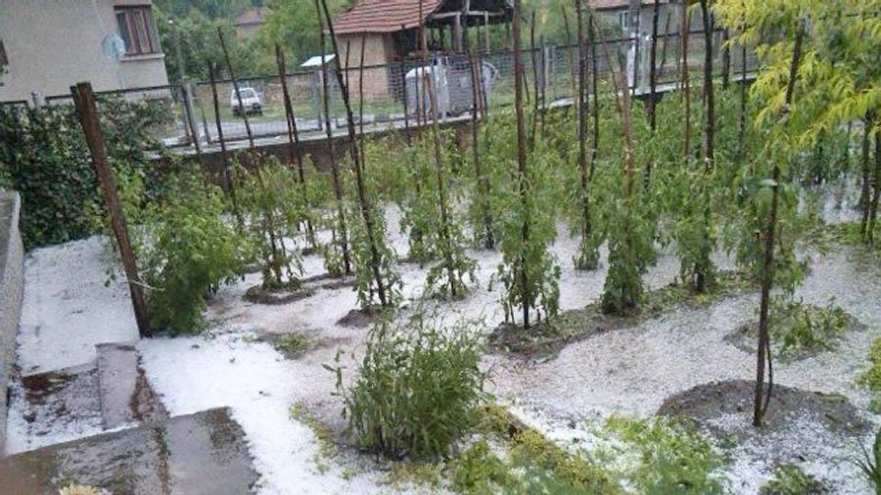 Поройни дъждове съпроводени от градушка причиниха големи щети в доспатското село