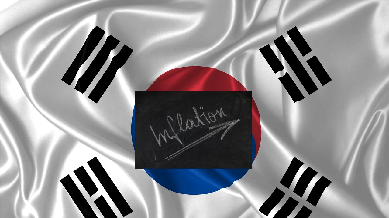 Равнището на инфлацията в Южна Корея достигна 5 4 на сто
