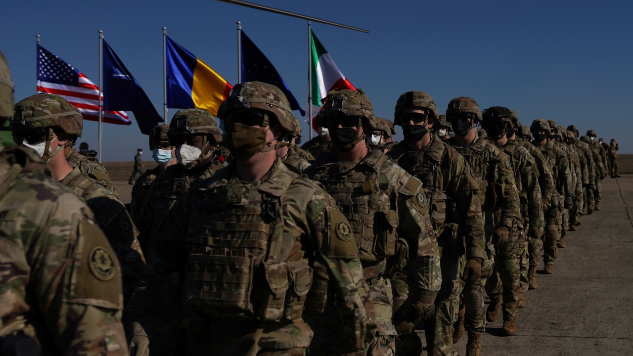 Броят на военните от НАТО, намиращи се в Румъния в